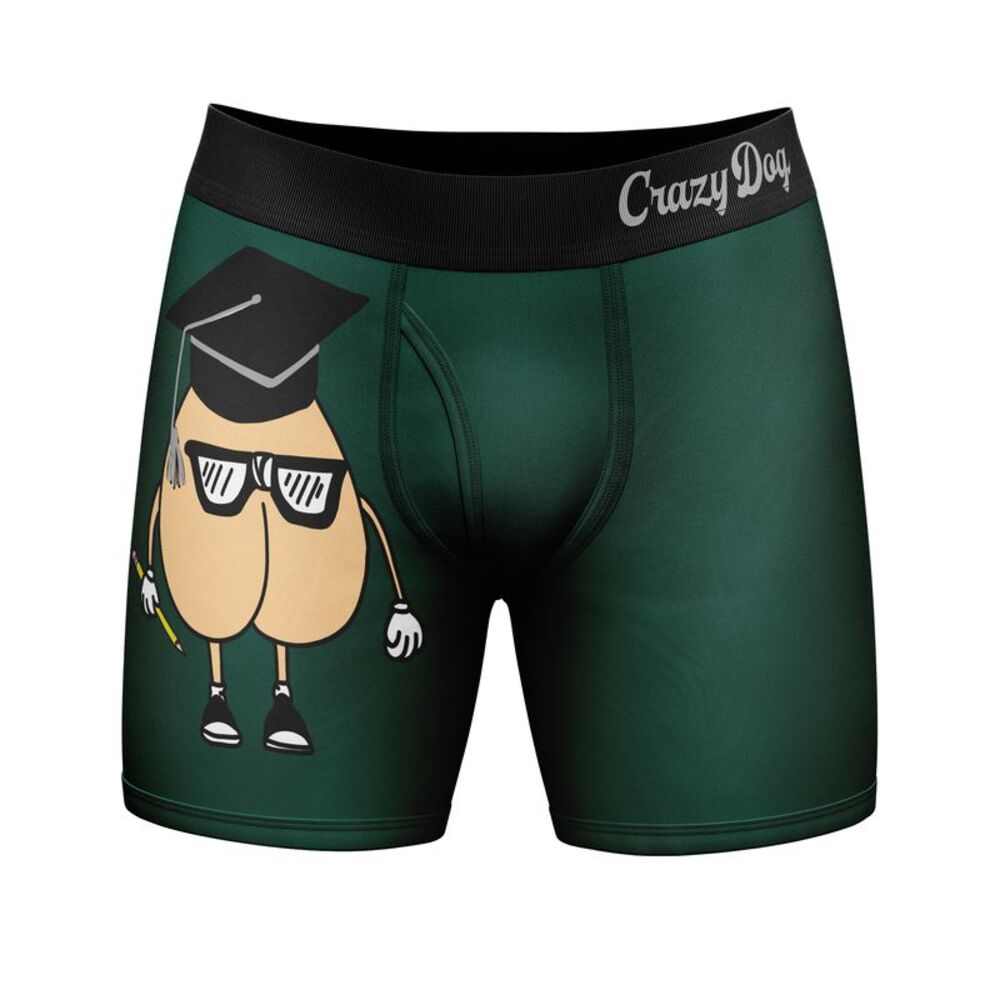 Mens Smart as Boxer Briefs Funny Sarcastic Butt Hilarious Gag Gift Novelty